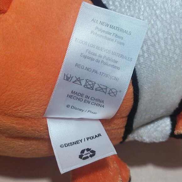 Disney Pixar Finding Nemo Plush Toy Stuffed Animal Clownfish Anemonefish - Picture 10 of 12